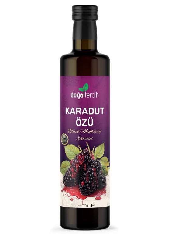 Soğuk Sıkım Karadut Özü 700 gr