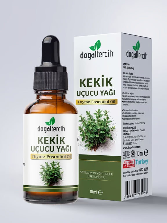%100 Saf Katkısız Kekik Uçucu Yağı 10 ml