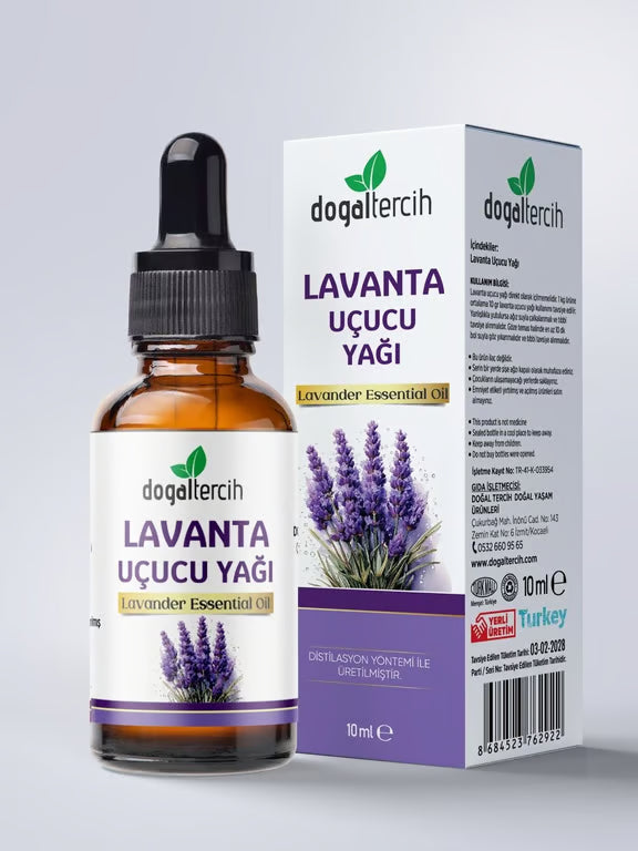 %100 Saf Katkısız Lavanta Uçucu Yağı 10 ml