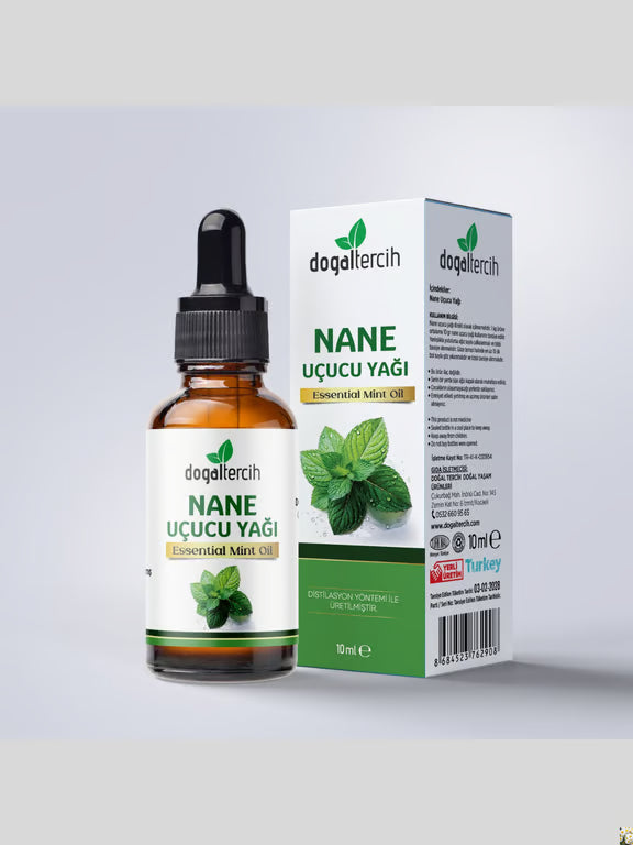 %100 Saf Katkısız Nane Uçucu Yağı 10 ml